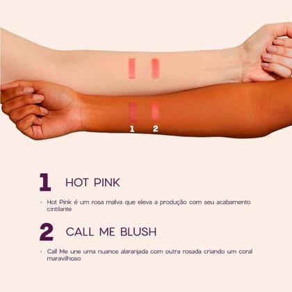 Imagem de Blush Rosa - Blush Me Hot Pink Océane Purple 6,5g
