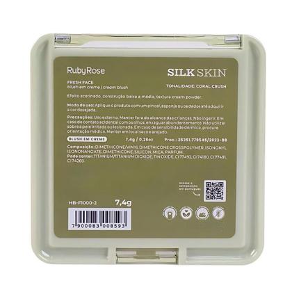 Imagem de Blush Ruby Rose Silk Skin Fresh Face Coral Crush Hb-F1000-2