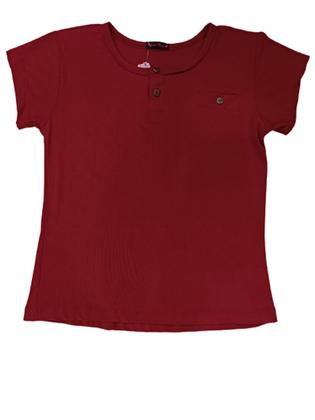 Imagem de Blusinha feminina isabelle fashion viscolycra  baby look com botões 18923
