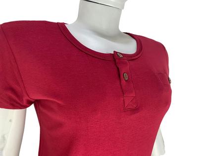 Imagem de Blusinha feminina isabelle fashion viscolycra  baby look com botões 18923