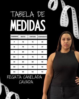 Imagem de Blusinha regata plus size modelo versatil  look casual