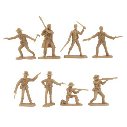 Imagem de BMC The Alamo Plastic Army Men - Texas vs. Mexico 37pc Figuras de soldados