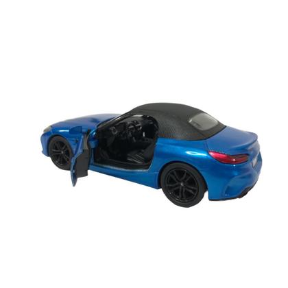 ミニカー BMW Z4 Bmw Z4 Kinsmart 1:34 Fricção Azul - Carrinho de Fricção - Magazine