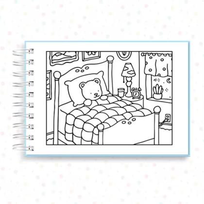Imagem de Bobbie Goods Livro de Colorir Encadernado - 50 folhas CAPA DURA