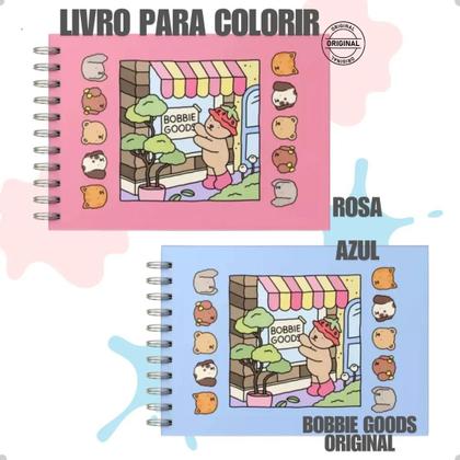 Imagem de Bobbie Goods Livro de Colorir Encadernado - 50 folhas CAPA DURA