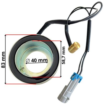 Imagem de Bobina Compressor Scroll Chevrolet Onix Sonic 1.6 Cobalt 1.8