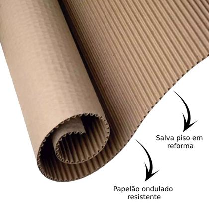 Imagem de Bobina de Papelão Ondulado 0,60 x 30m