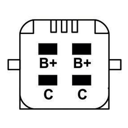 Imagem de Bobina Igniçao 4 Pinos C4 2.0 16V C51.8 16V 2.0 16V C8 2.0 16V Evasion 2.0 16V Xsara2.0 16V Xsara 307 406 407 807 245098 2526118 2526118A 597075 94632