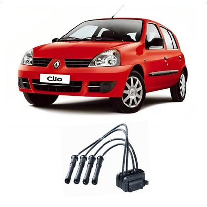 Imagem de Bobina Ignição Renault Clio Kangoo Twingo 1.0 16v 2001 Ate 2004 Peugeot 206 1.0 16v 2000 em Diante Delphi