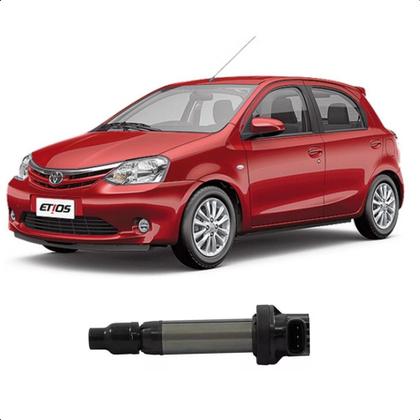 Imagem de Bobina Ignição Toyota Etios 1.3 1.5 2012 Ate 2015 Flex Delphi