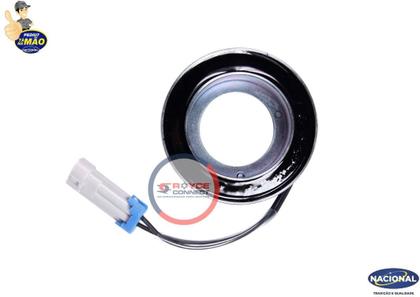 Imagem de Bobina magnetico do compressor 12v modelo cvc chevrolet agile astra celta classic corsa meriva montana prisma vectra zafira fiat doblo idea palio punt