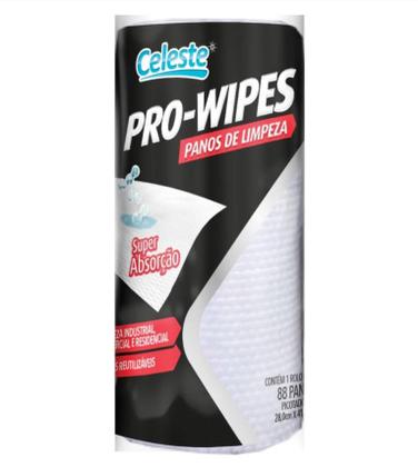 Imagem de Bobina Multiuso Pro-Wipes 88 Folhas