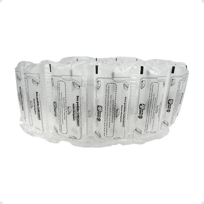 Imagem de Bobina plastico bolha almofada com logo cheia 20,0 x 10,0 cm 5 m