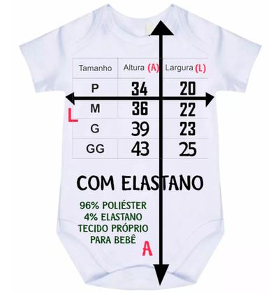 Imagem de body bebê eu sou a prova que Deus faz milagres cód 9772