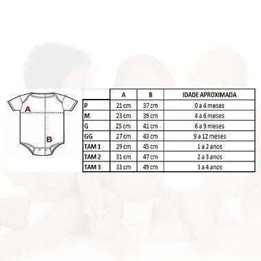 Imagem de Body Bebê Personalizado Futuro Faixa Preta