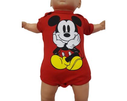 Imagem de Body bebê temático fantasia festa mesvesário personagens