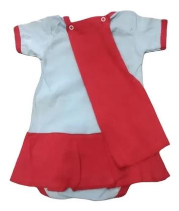 Imagem de Body Bodie Infantil Supergirl Mesversário com Capinha Maj017 BM