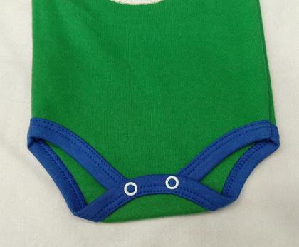 Imagem de Body Bodies Super Mario Luigi Mêsversário infantil Maj042 BM