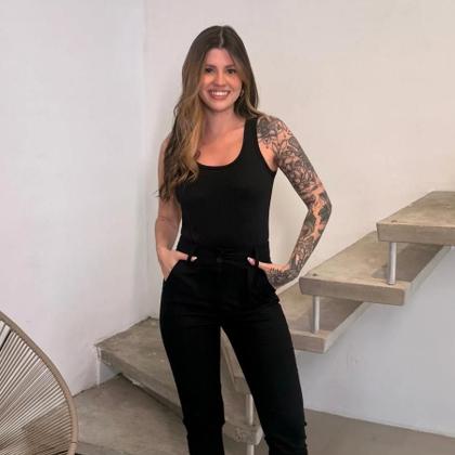 Imagem de Body Canelado Regata Feminino  Conforto e Estilo.