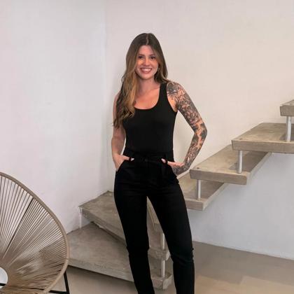 Imagem de Body Canelado Regata Feminino  Conforto e Estilo.