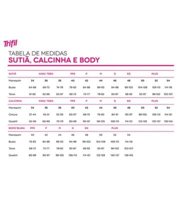 Imagem de Body Canelado Sem Costura Trifil - K01362