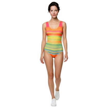 Imagem de Body Colorido Adulto Feminino