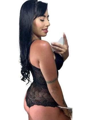 Imagem de Body com bojo em renda