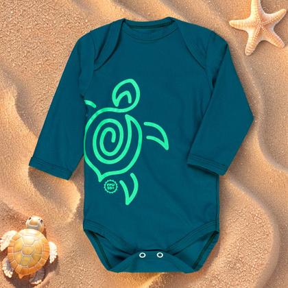 Imagem de Body com Filtro Solar UV50+ Bebê - Ideal para Praia e Sol