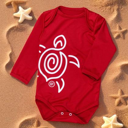 Imagem de Body com Filtro Solar UV50+ Bebê - Ideal para Praia e Sol