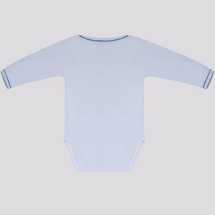 Imagem de Body Cruzeiro Manga Longa Infantil Branco