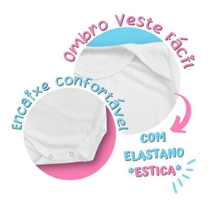 Imagem de Body de Bebê Roupinha Festas Presente Temático Menino Menina Feliz Natal Dourado Mimo Dia de Natal
