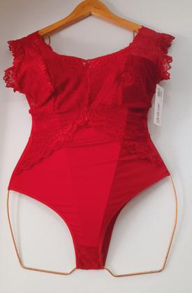 Imagem de Body de Microfibra e renda
