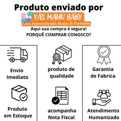 Imagem de Body Dia Das Mães Mesverssario Fantasia Bebe