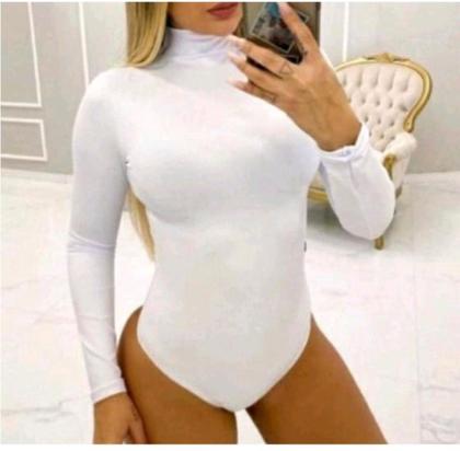 Imagem de Body Feminino Manga Longa Inverno Ou Proteção Uv Esportes