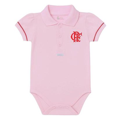 Imagem de Body Flamengo Polo Rosa Oficial