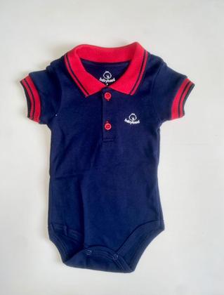 Imagem de Body Gola Polo De Bebê Menino
