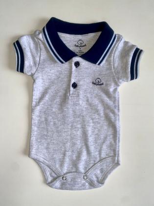 Imagem de Body Gola Polo De Bebê Menino