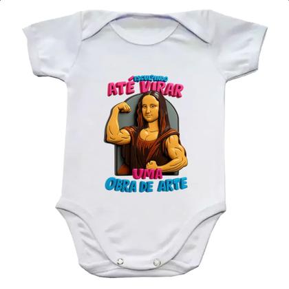 Imagem de Body infantil Esculpindo ate virar obra de arte