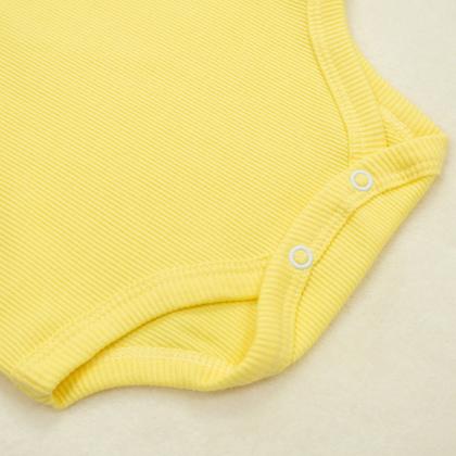 Imagem de Body Infantil Manga Longa em Malha Canelada - Baby Duck