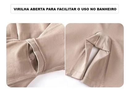 Imagem de Body Macaquinho Cinta Modeladora Modela Bumbum Conforto