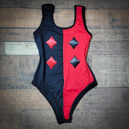 Imagem de Body Maiô Fantasia Feminino Adulto Temático de Carnaval Personagens e Estampas Diversas