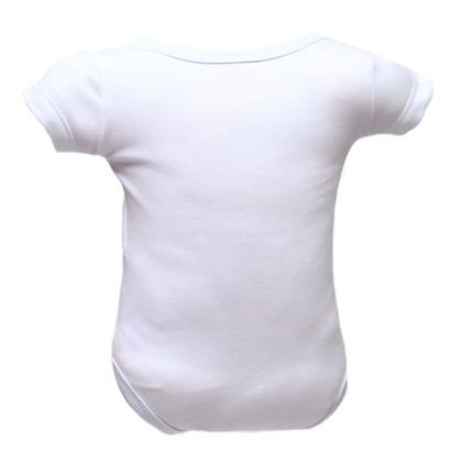 Imagem de Body Manga Curta Bebê Básico Algodão Anti Alérgico Macio Confortável Bodies Recém Nascido Calor