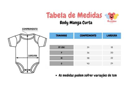 Imagem de Body Manga Curta Bebê Macaquinha Laço Pink