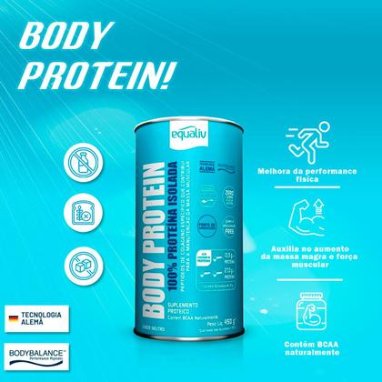 Imagem de Body Protein Neutro Proteína Isolada 450g Equaliv