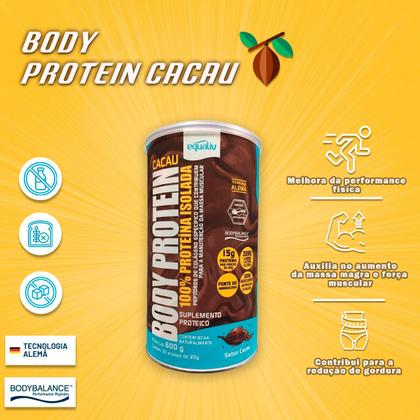 Imagem de Body Protein Proteína Isolada Sabor Cacau 600g Equaliv