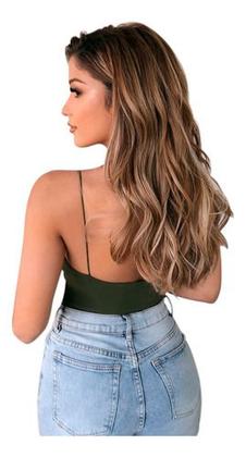 Imagem de Body Regata Com Bojo Feminino De Suplex