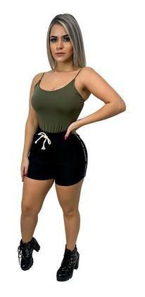 Imagem de Body Regata Com Bojo Feminino De Suplex