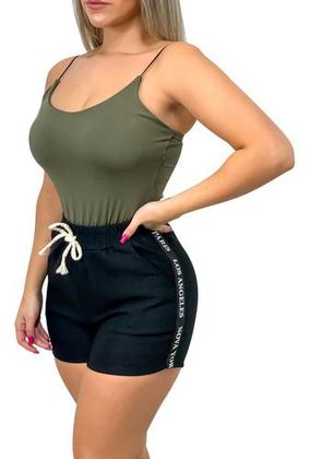 Imagem de Body Regata Com Bojo Feminino De Suplex