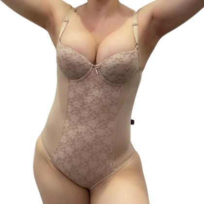 Imagem de Body Rendado Modela Cintura C/bojo C69