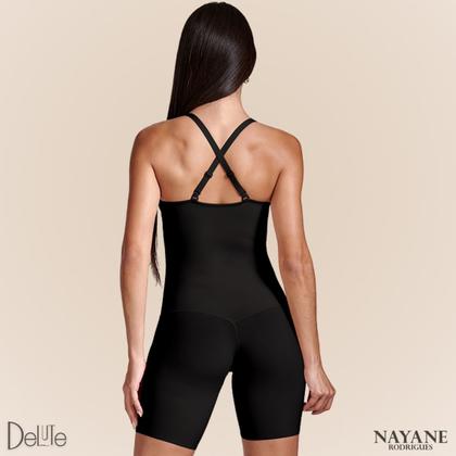 Imagem de Body Short Redulip Cinta Modeladora Feminina com Compressão Redutora e Bojo Soft Nayane Rodrigues